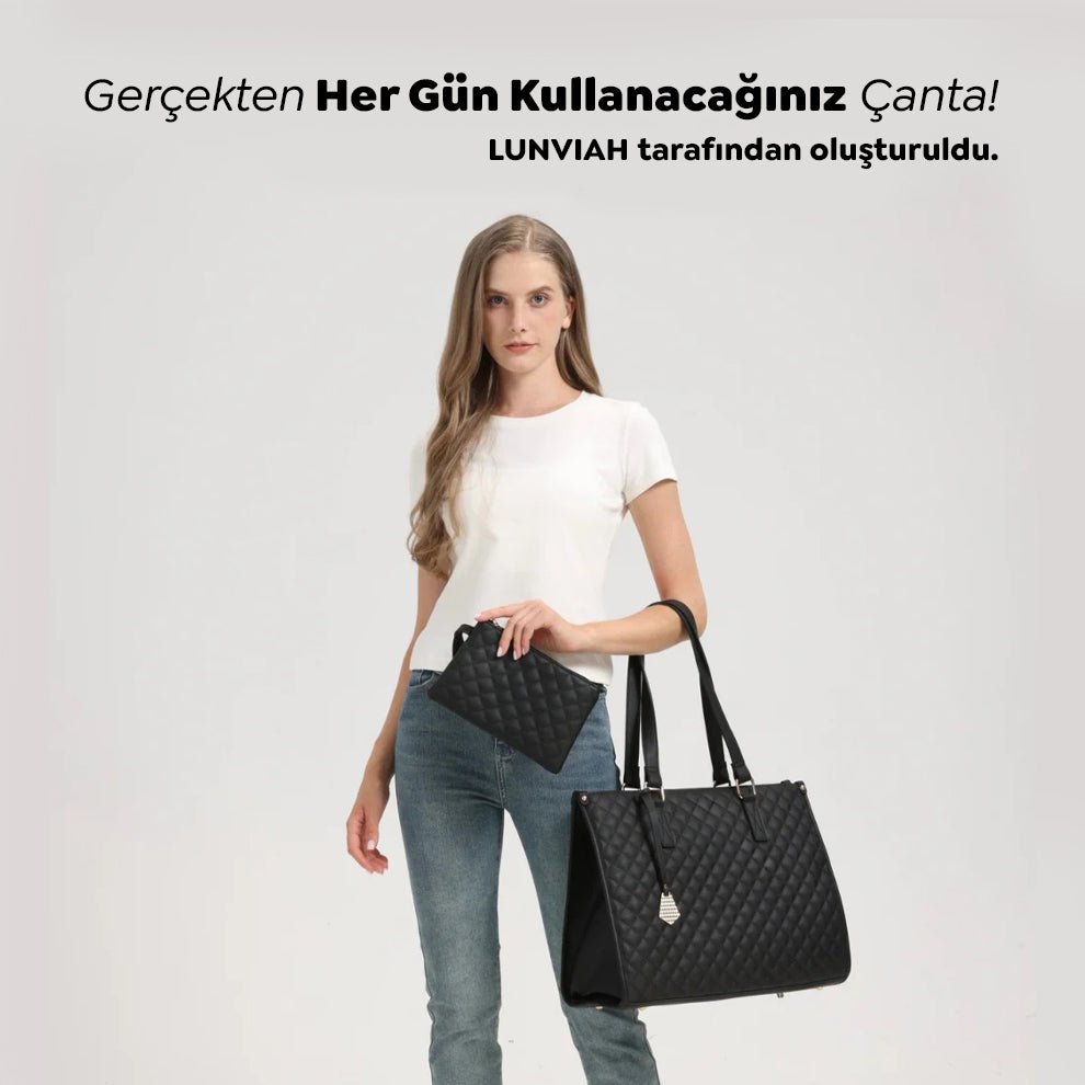 Lunviah® 3’ü 1 Arada Akıllı Çanta