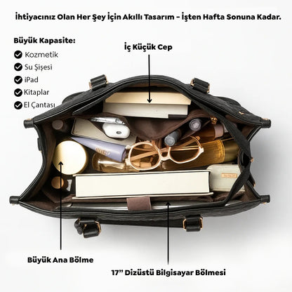 Lunviah® 3’ü 1 Arada Akıllı Çanta